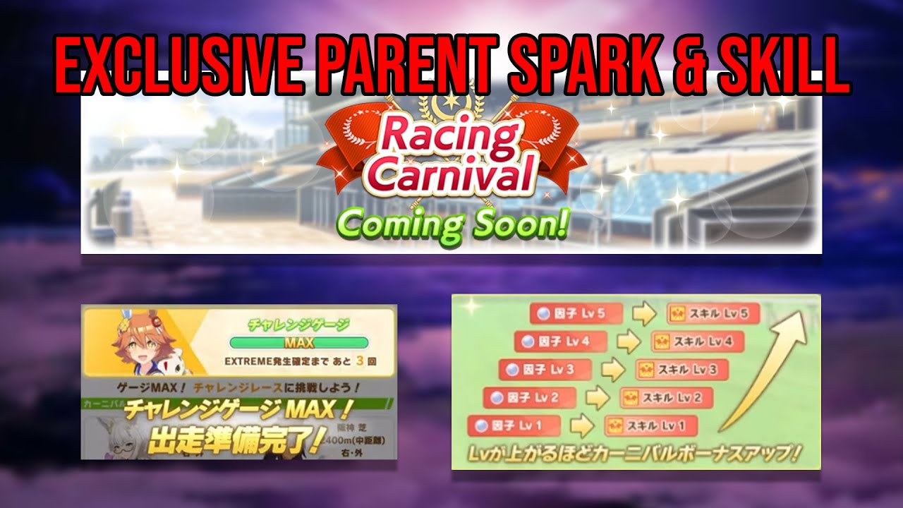 All You Need To Know For Racing Carnival Event