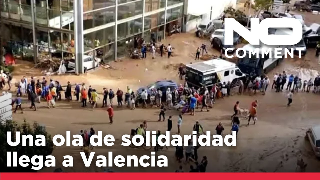 NO COMMENT: Una ola de solidaridad tras la DANA de Valencia, as&iacute; se organizan los voluntarios
