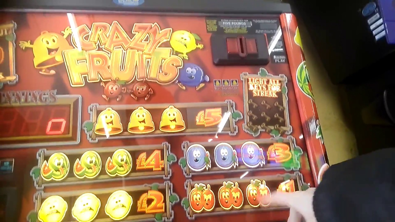 NEW CRAZY FRUITS FRUIT MACHINE 2018 WSM UK ARCADES LONGPLAY SLOT SESSION