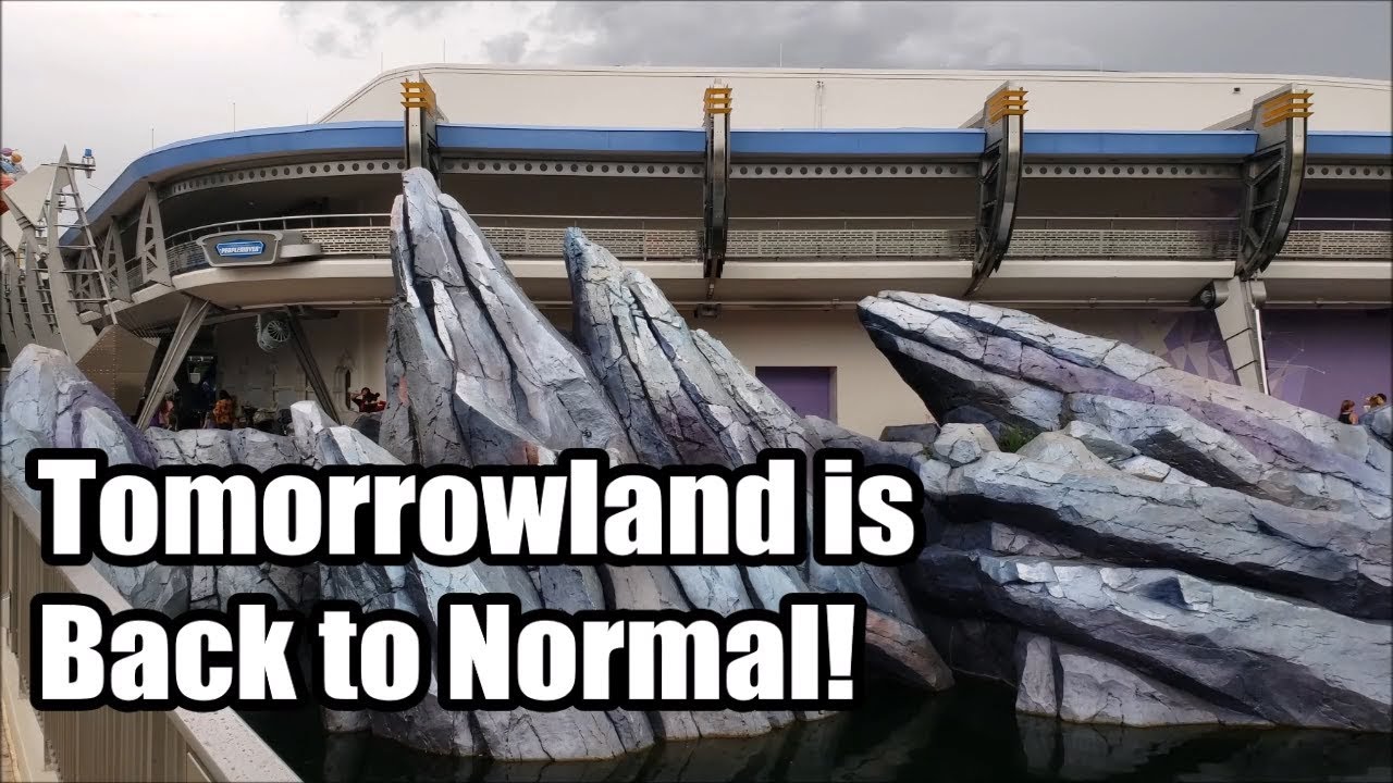 Tomorrowland is Back to Normal!! Relaxing Stroll in 4K 60fps - Disney's Magic Kingdom