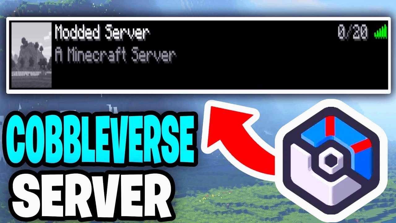 Как создать сервер Cobbleverse! (Minecraft)
