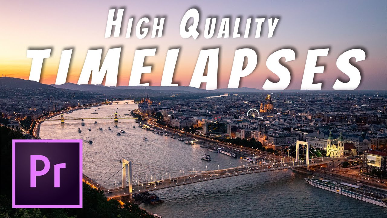 HQ Timelapses even with a cheap camera! 4K, 6K resolution EASY!