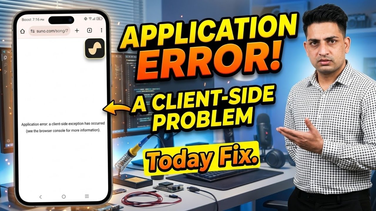 Suno AI Website Not Working Problem Today || Suno AI Application Error Problem Today Fix