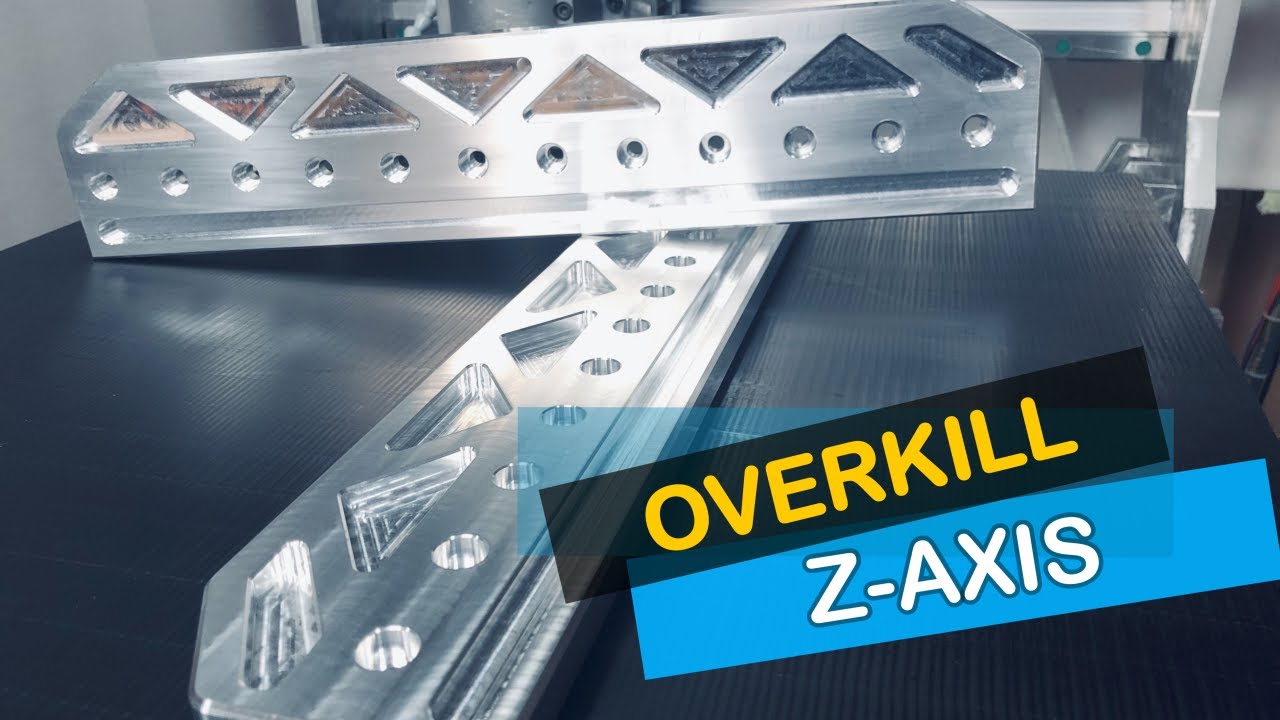 Ось Z на фрезерном станке с ЧПУ Overkill