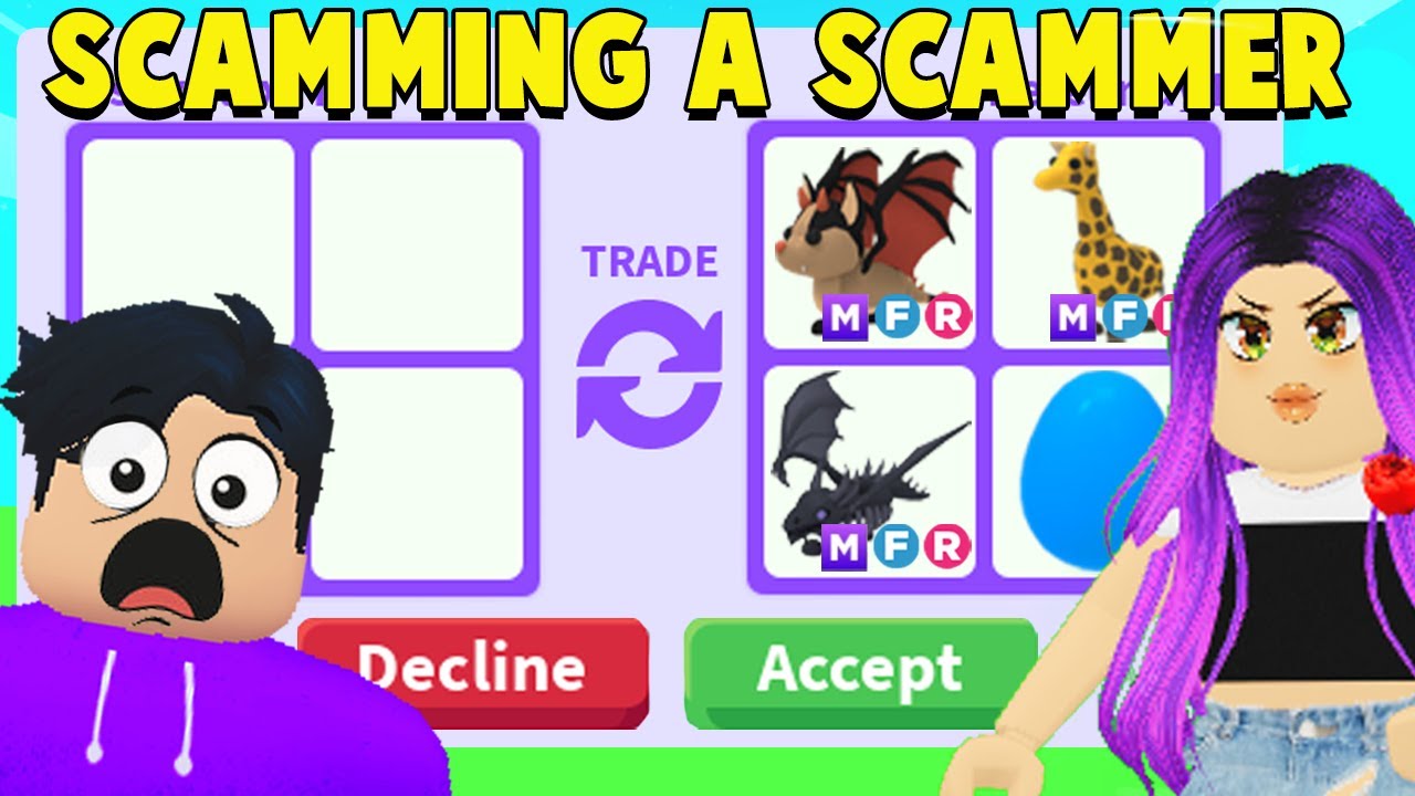 I SCAMMED The BIGGEST SCAMMERS in Adopt Me! (1% FALL FOR THIS)
