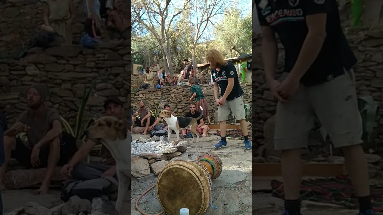 Beneficio pizza party #pizzaparty #camping #nature #drum