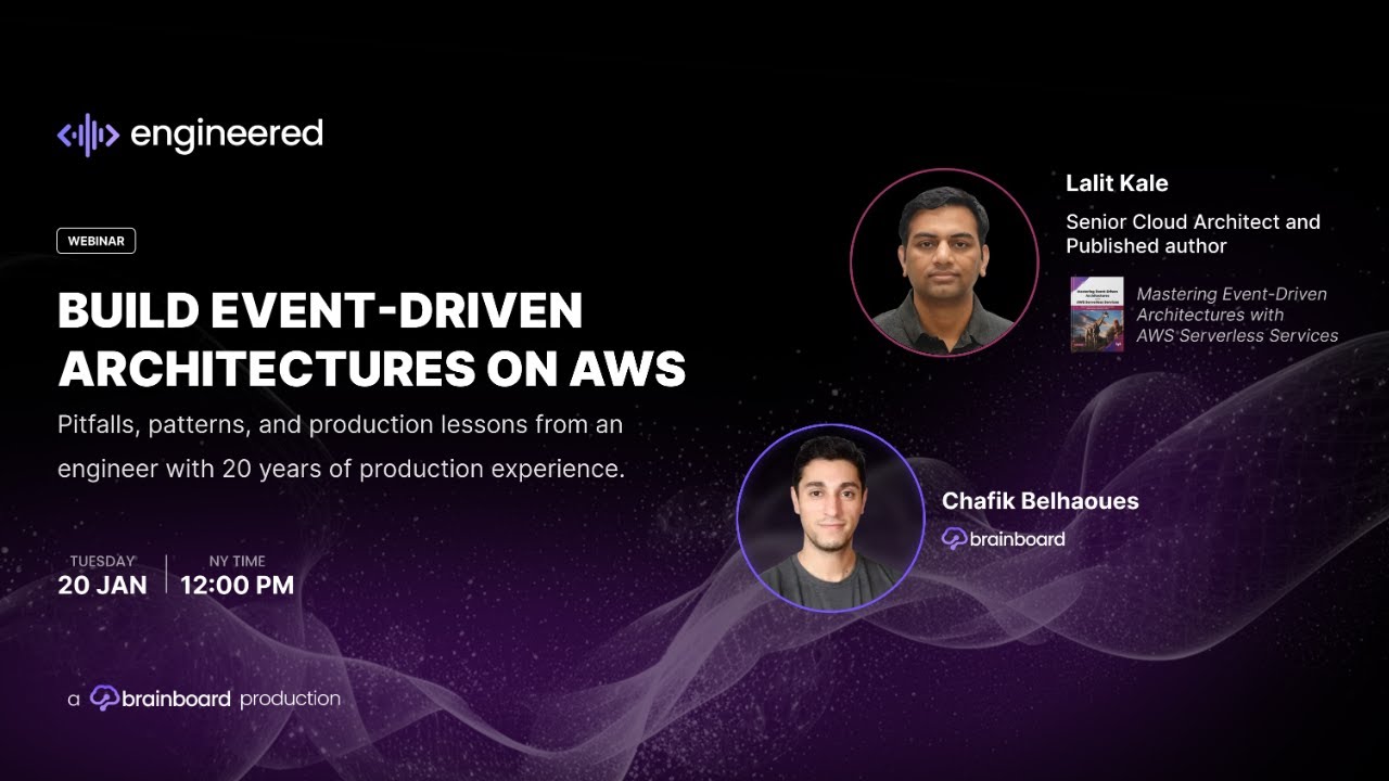 Build event-driven architecture on AWS