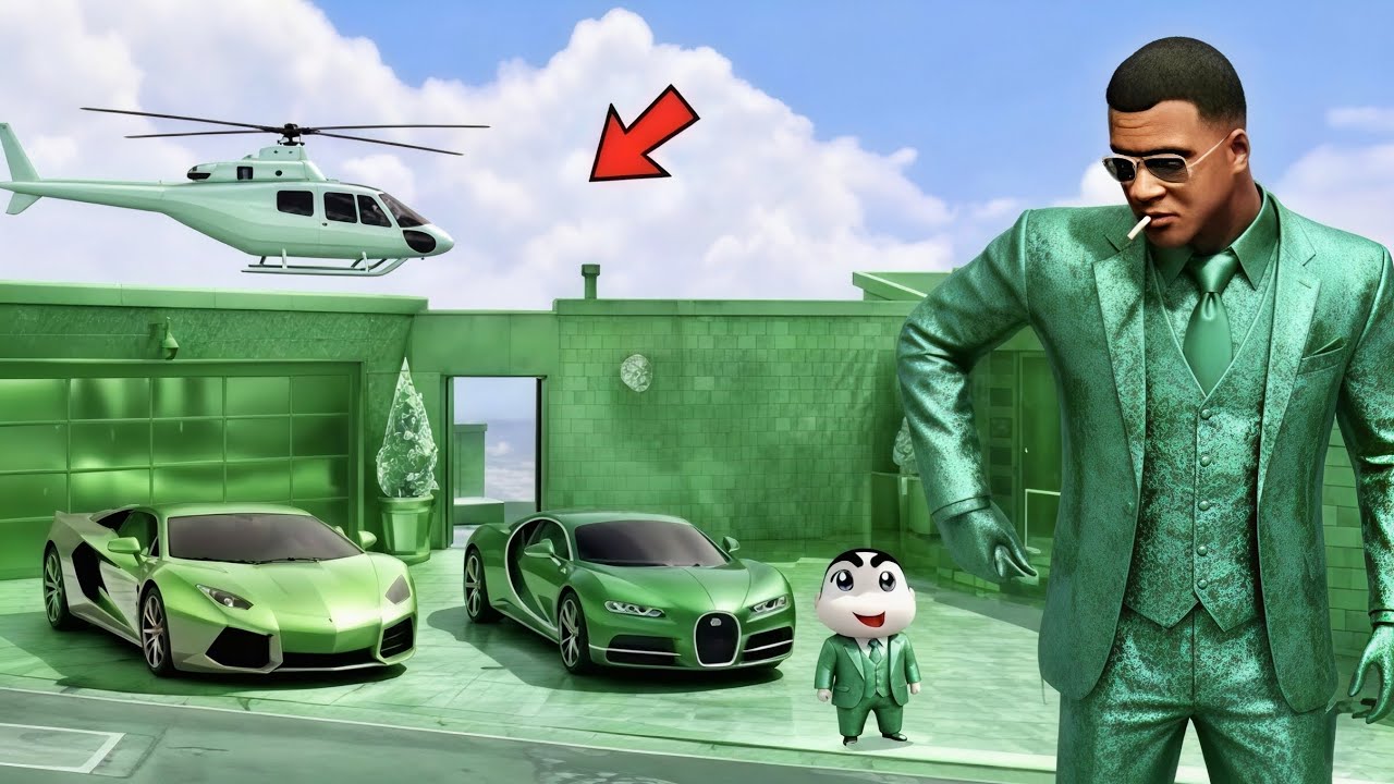 FRANKLIN AND SHINCHAN BECOME BILLIONAIRE IN GTA 5