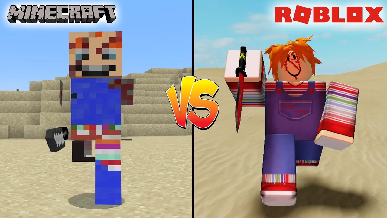 MINECRAFT CHUCKY VS ROBLOX CHUCKY - WHICH IS BETTER?