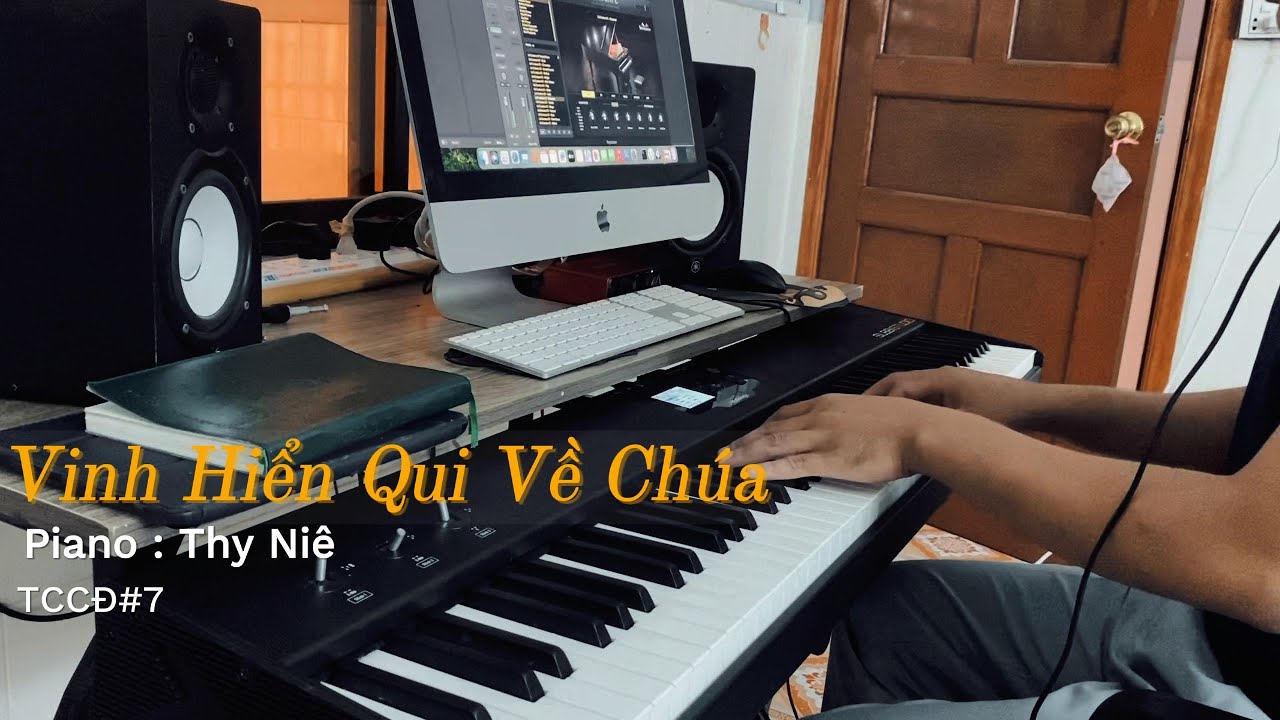 Thánh Ca Cơ Đốc #7 Vinh Hiển Qui Về Chúa  – Piano Tĩnh Lặng | Thy Niê
