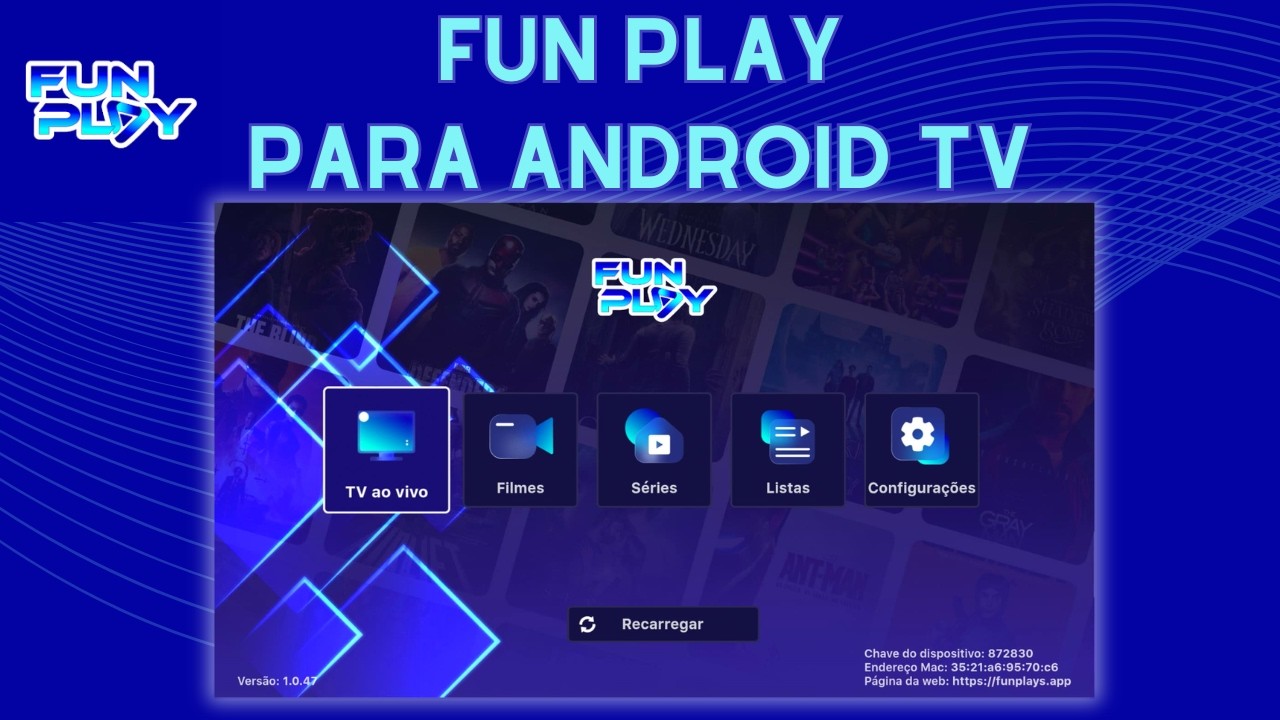 Como INSTALAR o App FUN PLAY na Android TV (Passo a Passo)