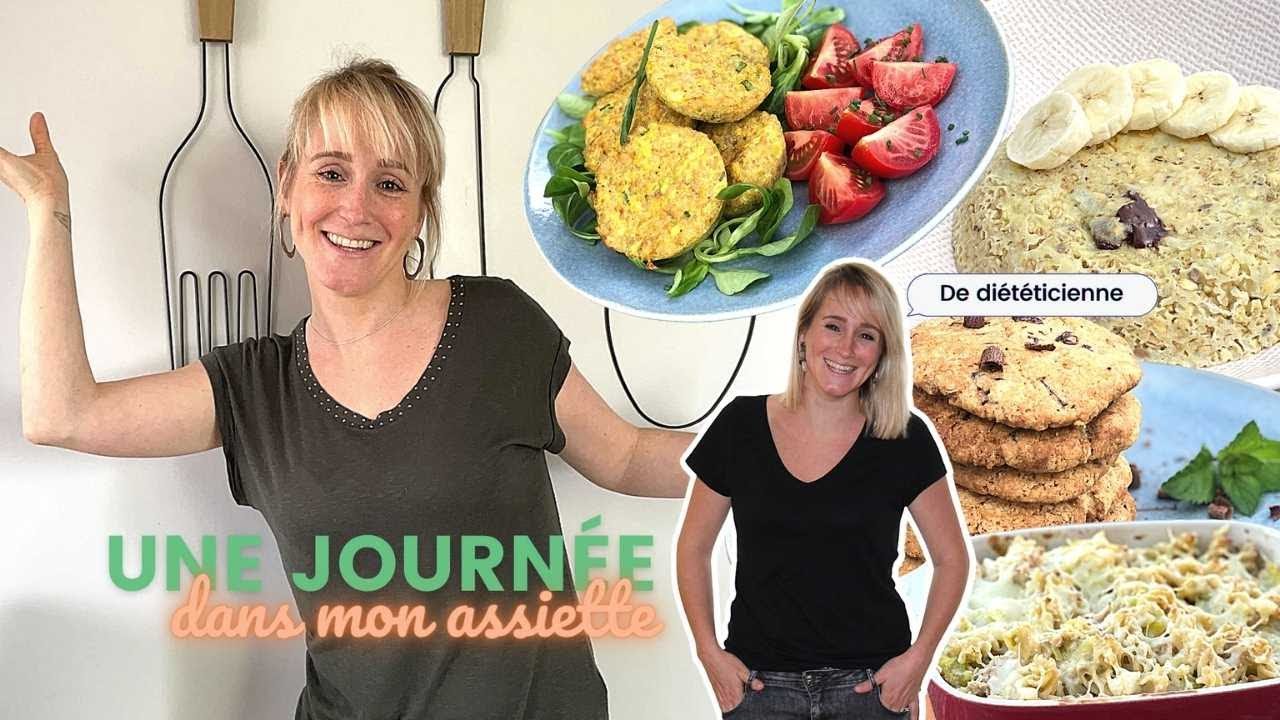 Une journée dans mon assiette de diététicienne I Croq’Kilos (What I eat in a day)