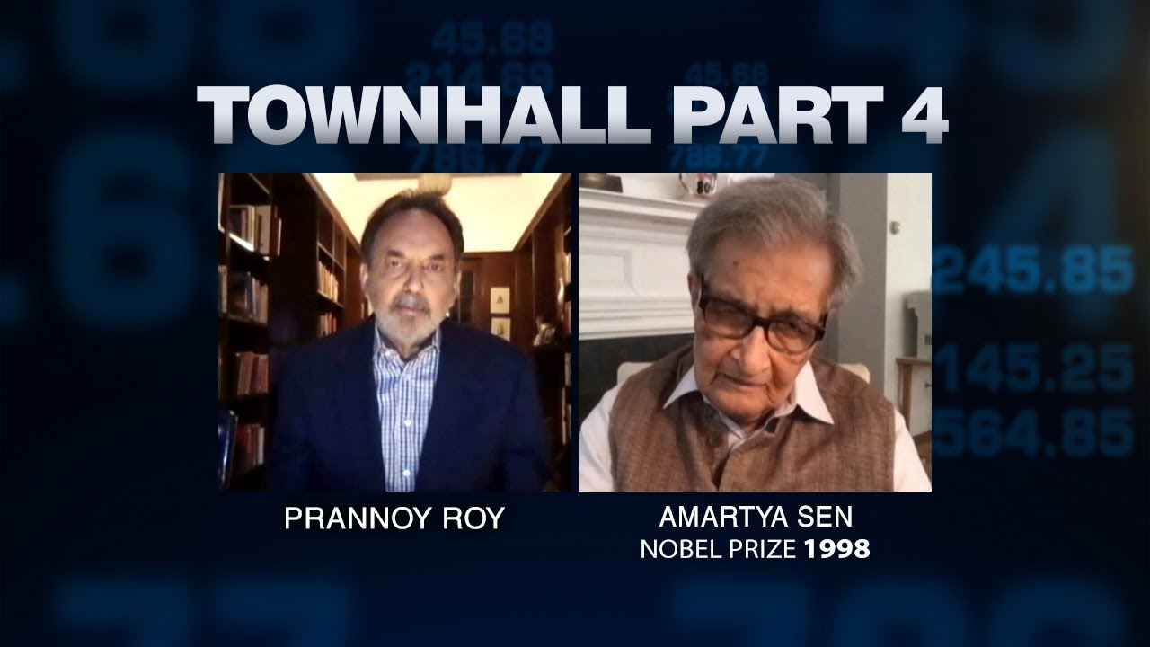 Prannoy Roy's Townhall With Amartya Sen On Economy, Farm Laws