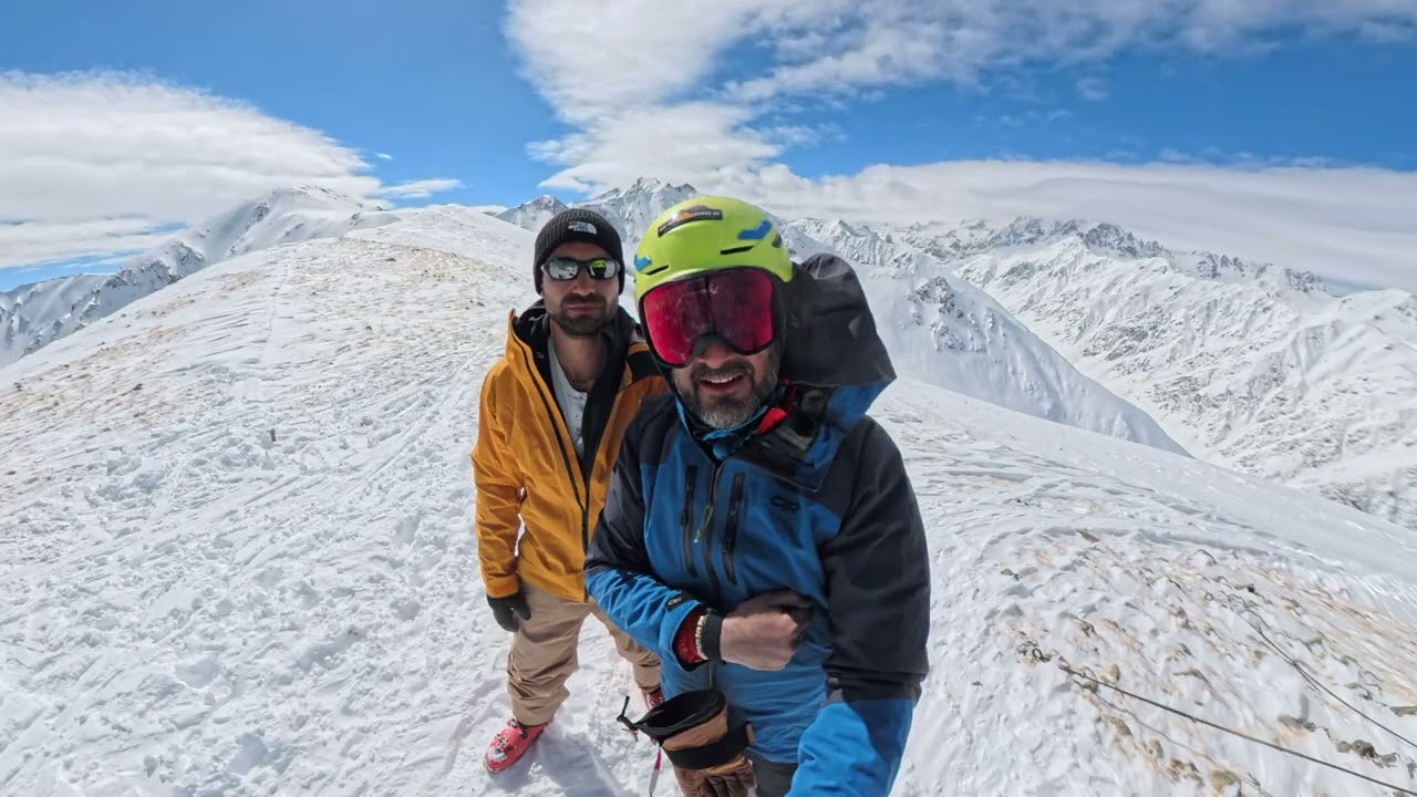 #skitouring at Kackar Mountains