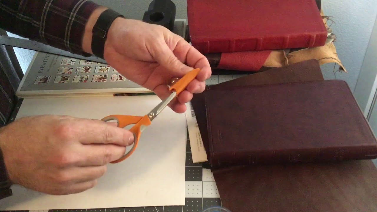 Bible Rebind - Easy Method Part 2 - Materials and Tools