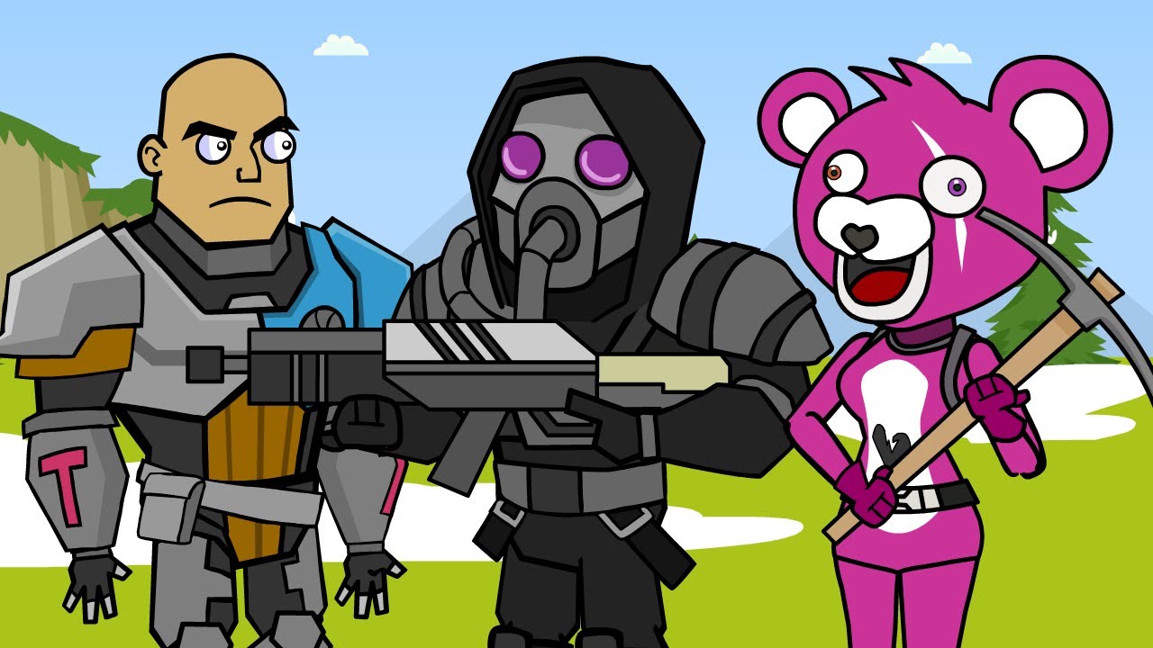 The Squad CHAPTER 3! FORTNITE ANIMATION