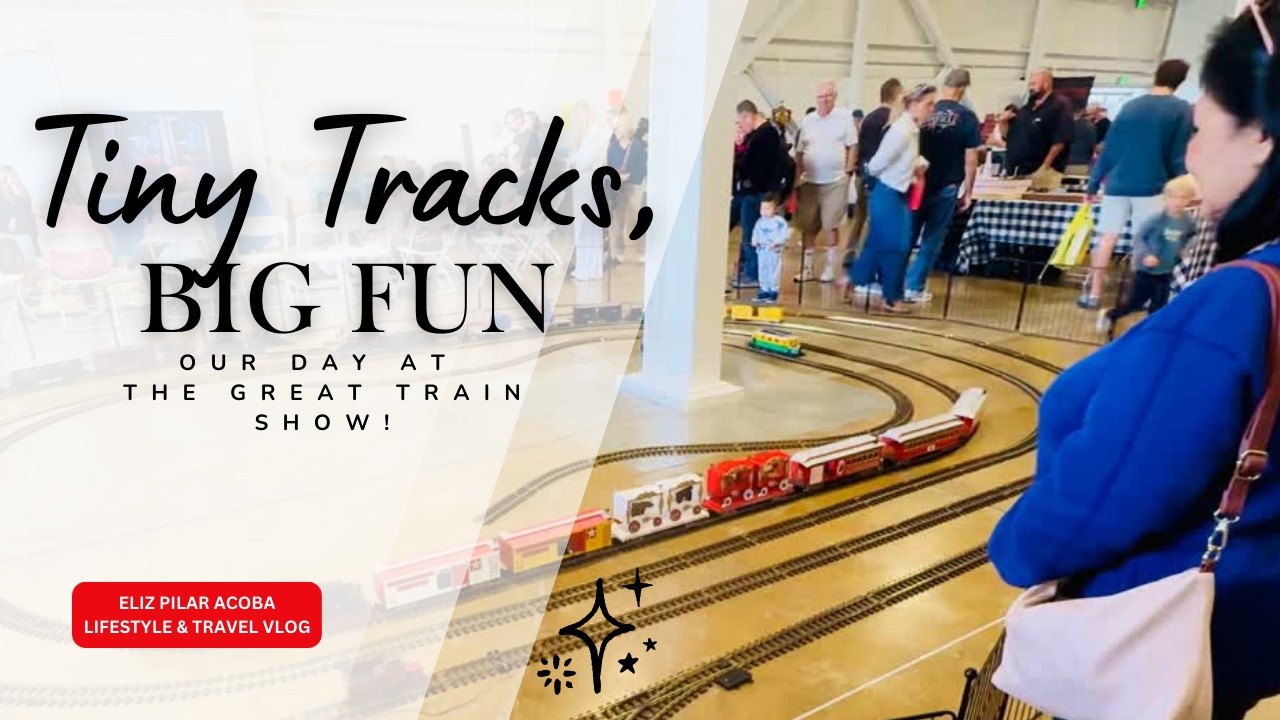 Tiny Tracks, Big Fun: Our Day at The Great Train Show!