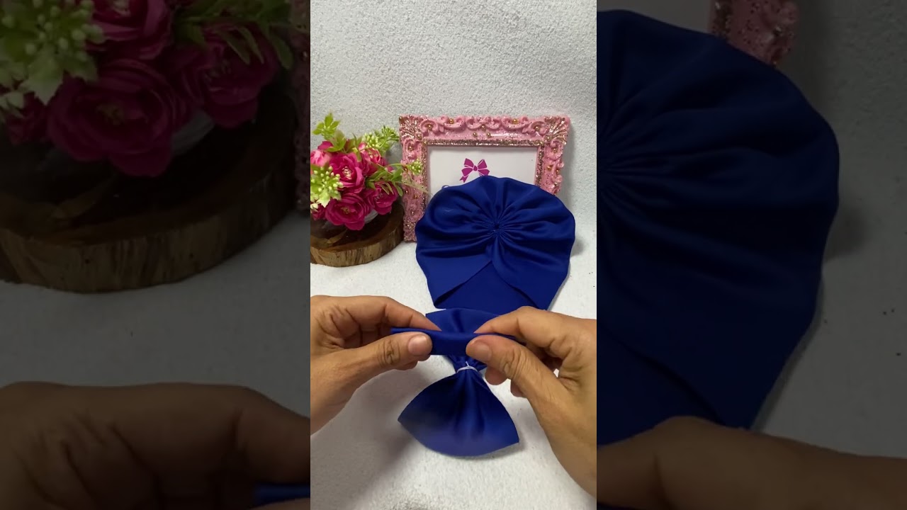 Tutorial Turbantes para bebé, fácil cocido, totalmente a mano