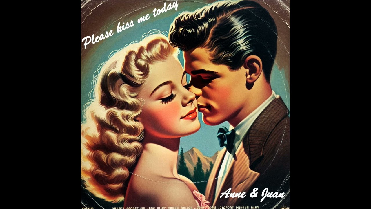 Please kiss me today💖DOO WOP LOVE SONG 50/60s(Duet)💘GREAT ROMANTIC NOSTALGIA 💘by Anne & Juan ✨✨✨✨