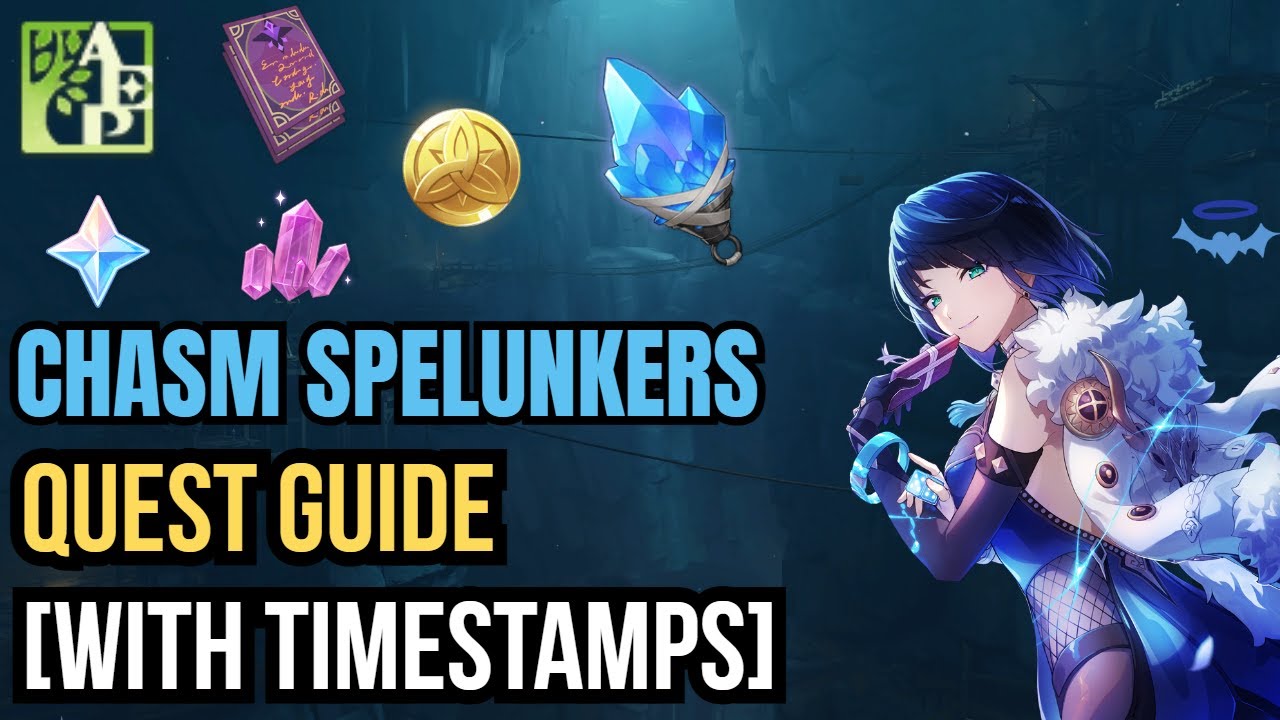 Chasm Spelunkers Quest Guide | Genshin Impact [With Timestamps]