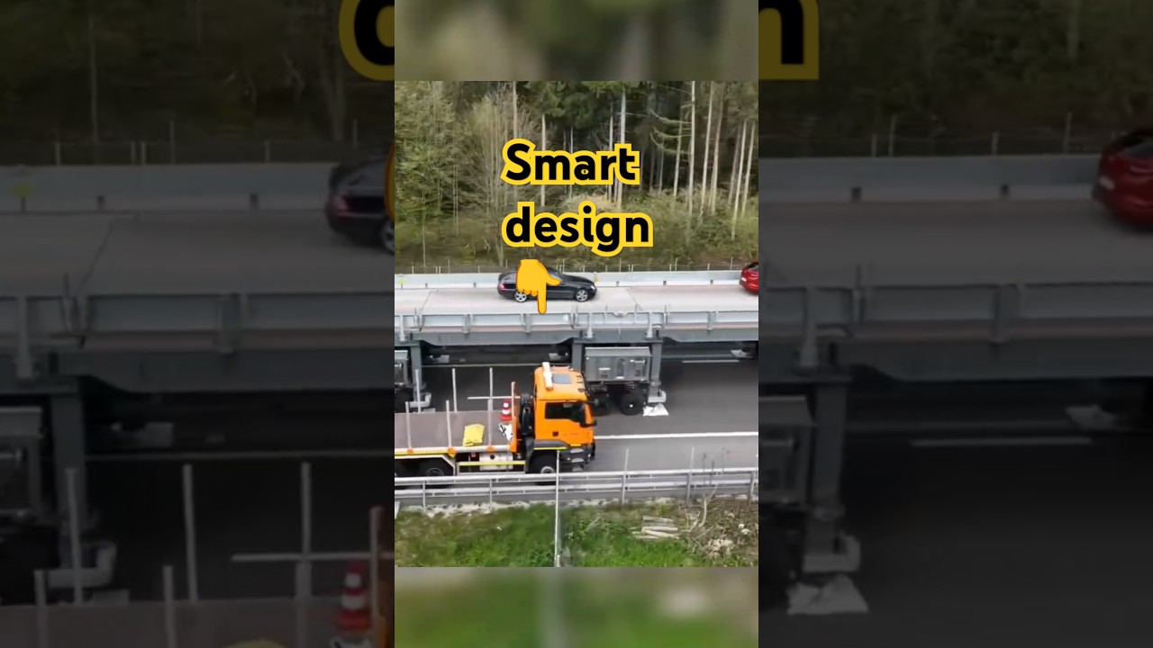 Switzerland Built a Bridge That Moves with the Road 🚧