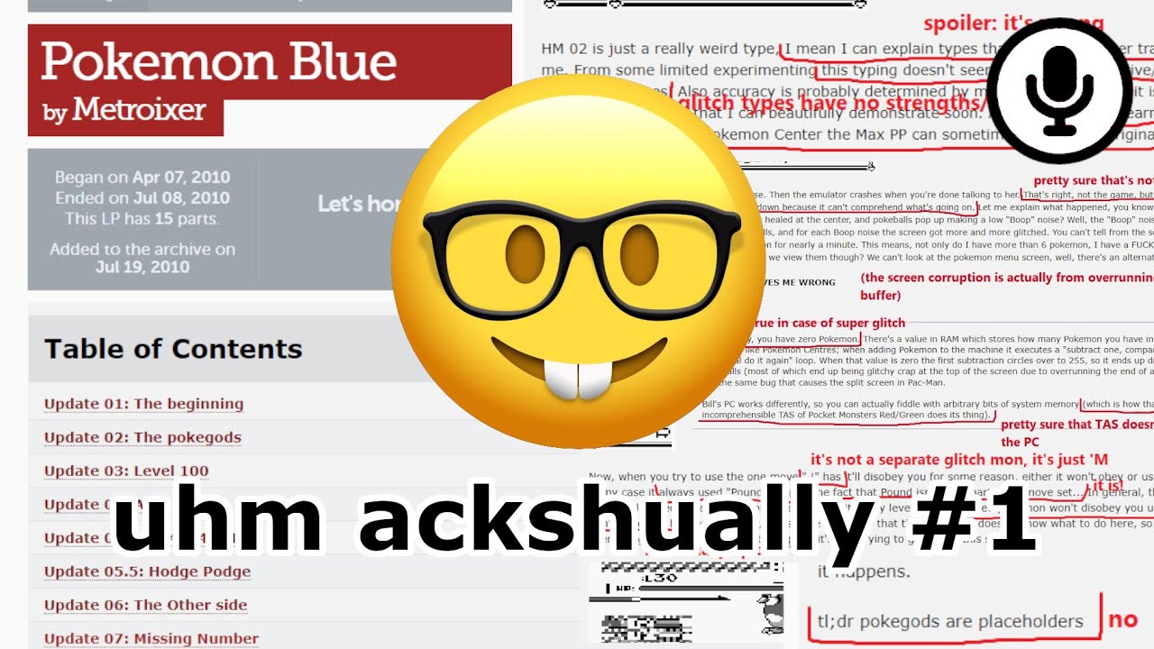 Let's horribly overanalyze 
