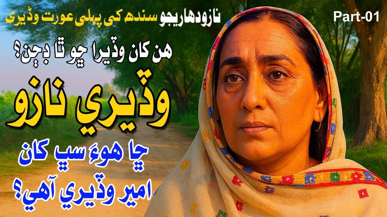 First woman waderi of sindh waderi naazo