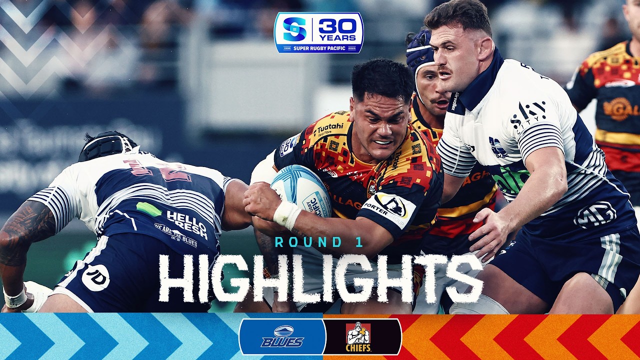 HIGHLIGHTS | BLUES v CHIEFS | Super Rugby Pacific 2026 | Round 1