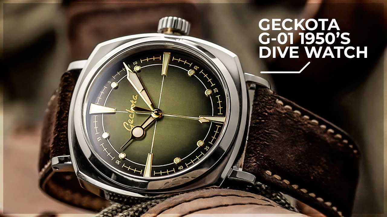 Hands On With The Geckota G-01 1950s Dive Watch