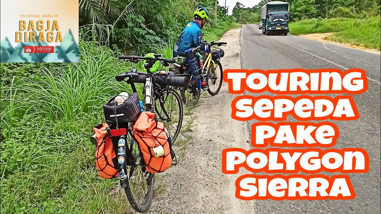 Touring sepeda pake Polygon Sierra 100 km, tangguh‼️