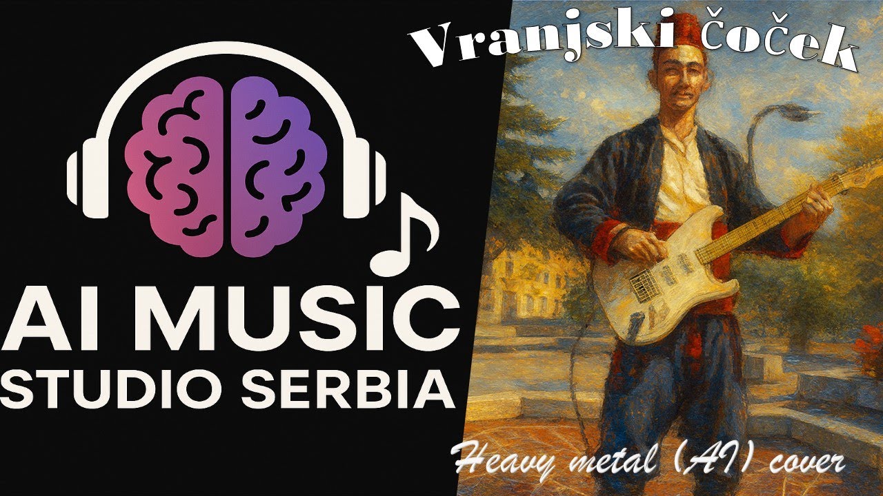 VRANJSKI ČOČEK  Heavy metal AI  cover