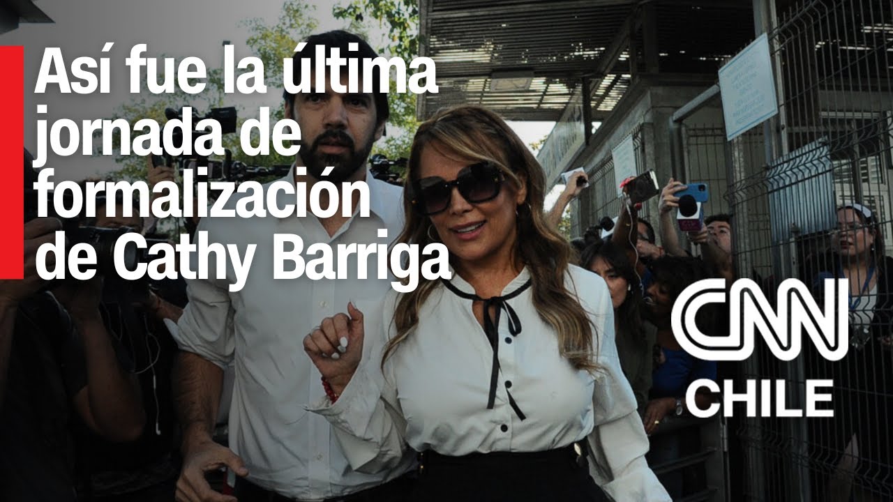 Así fue la última jornada de formalización de Cathy Barriga: Quedó con arresto domiciliario