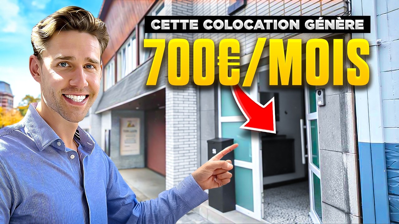 Il g&eacute;n&egrave;re 700&euro;/mois avec cette colocation (et n&rsquo;a pas sortit 1&euro;)