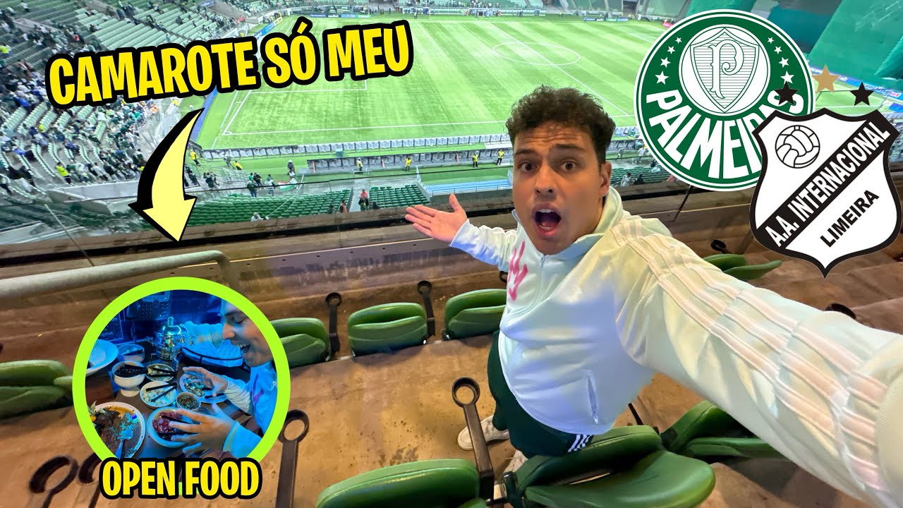 COMO É UM CAMAROTE NO ALLIANZ PARQUE? PALMEIRAS 3x2 INTER DE LIMEIRA