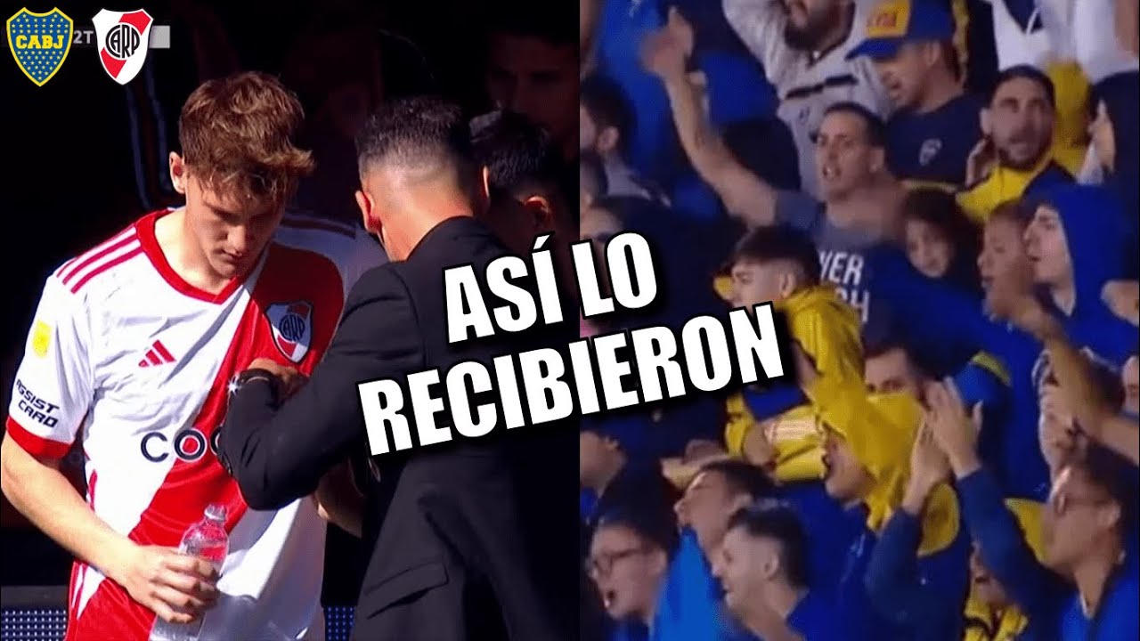 AS&Iacute; FUE el RECIBIMIENTO a FACUNDO COLIDIO en la BOMBONERA | Boca vs River Plate