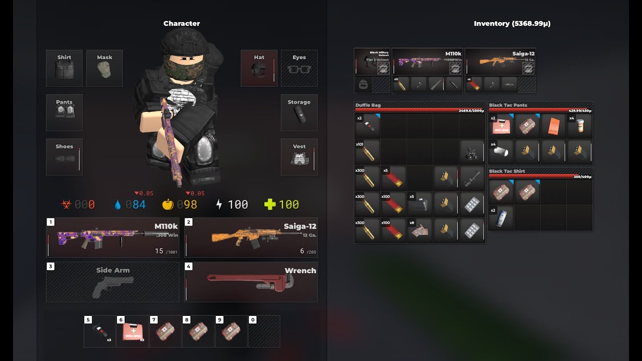 Roblox Aftermath GEARED WAR 1000 WIN