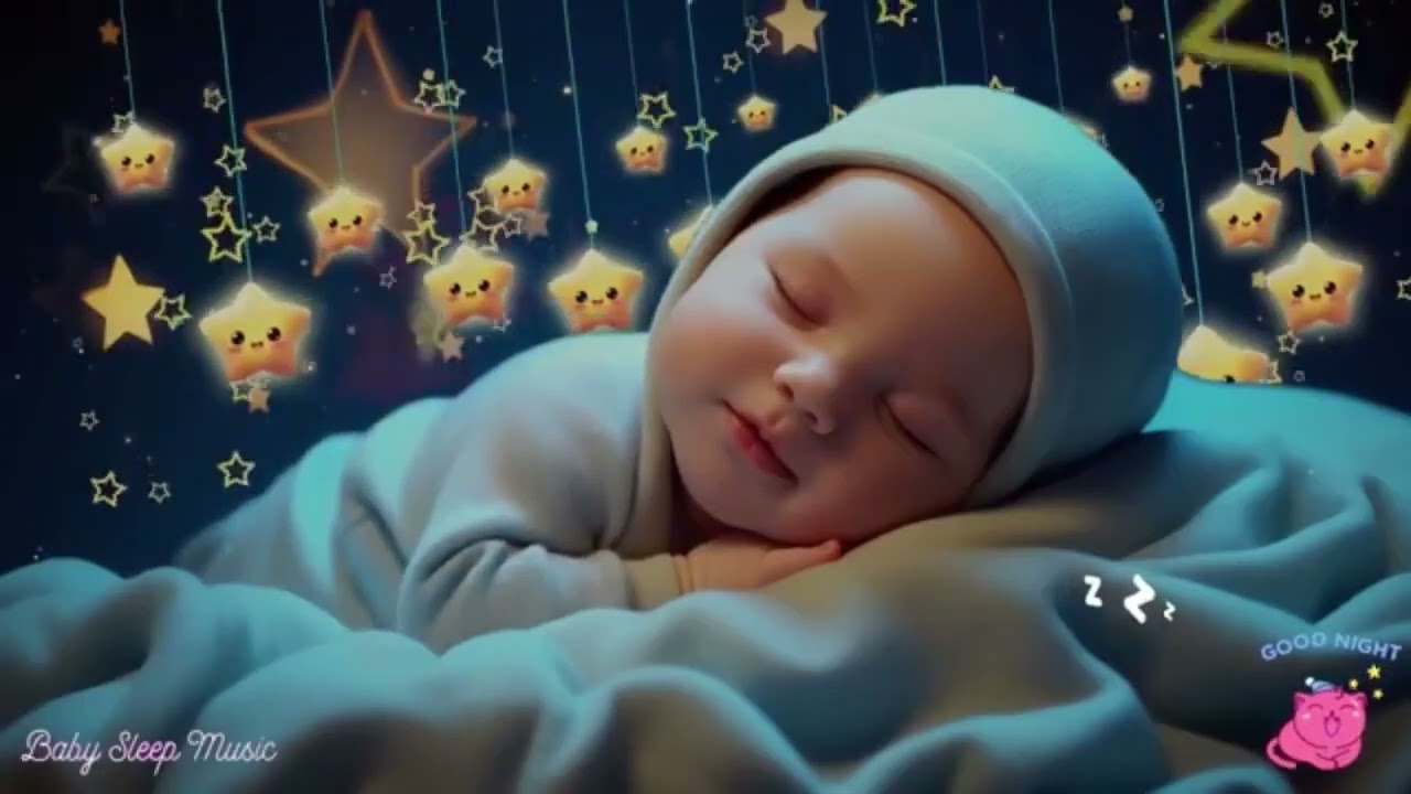 Deep Sleep 🎵 Mozart & Brahms Gentle Lullabies | Baby Sleep Music for Insomnia & Calm 🌙