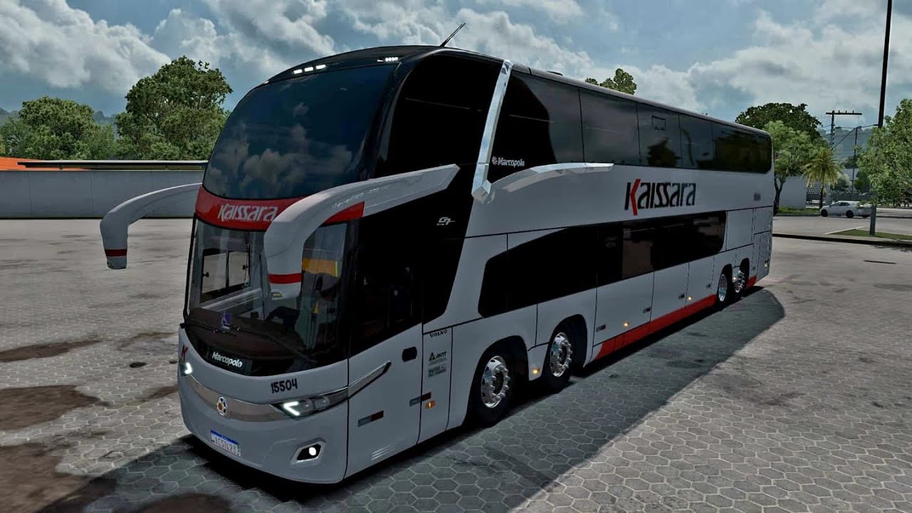 Marcopolo Paradiso Novo G7 1800 DD Volvo 8 × 2/6 × 2 - ETS 2 1.39 - MAPA RBR 5.4