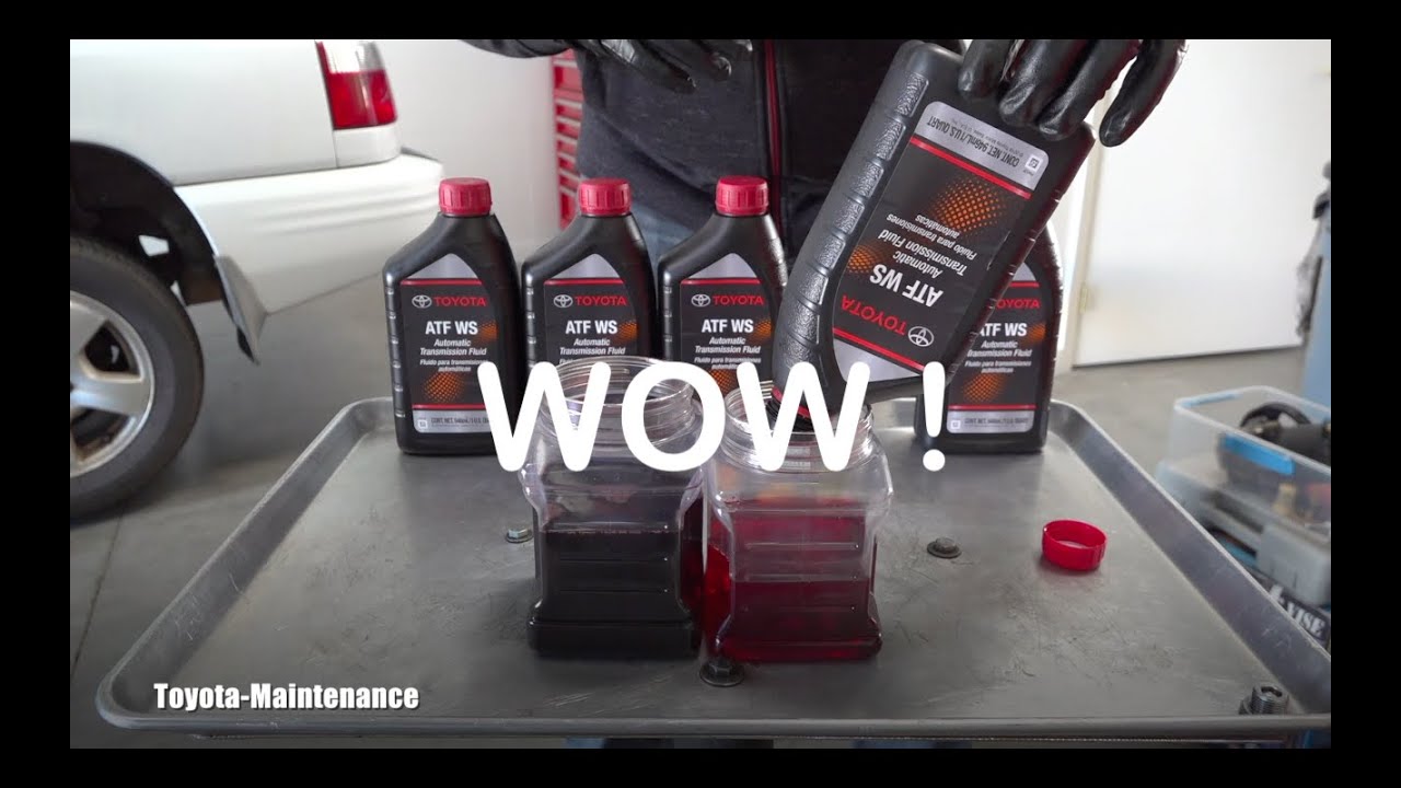 Prius Transmission Fluid after 72,000 miles