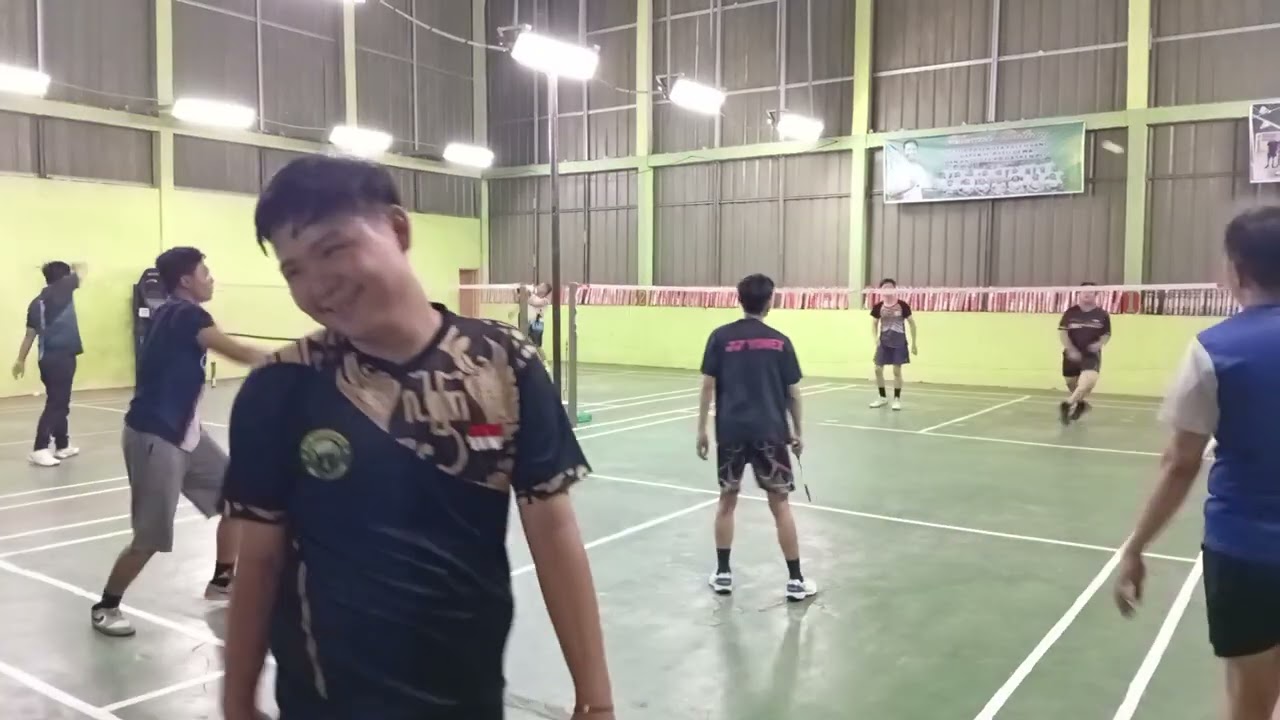 Imam / Angga vs Usup / Eman .GOR pb ss