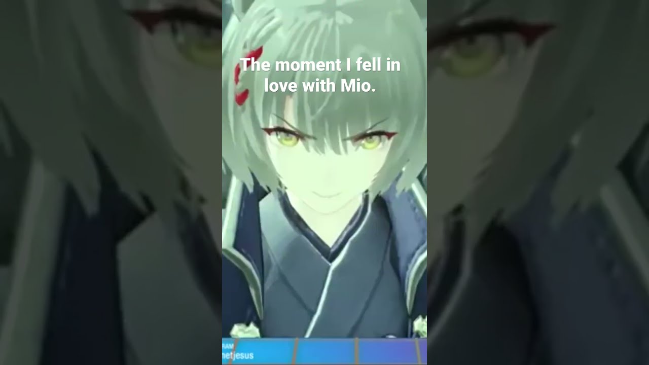 The moment I fell in love with Mio. 