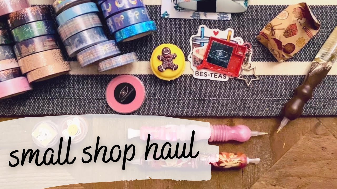 Small Shop Haul - Mad Wood Turning, Ses Plus, Notcher Mama's Mud, & Theia's Diamonds (Friend Mail)