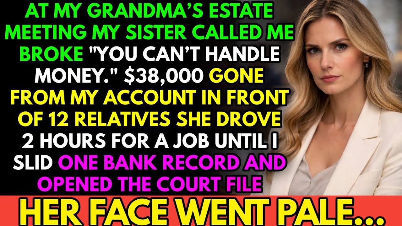 The Morning My Sister Told Me Not to “Overthink the Estate Paperwork” — By Evening I Understood Why