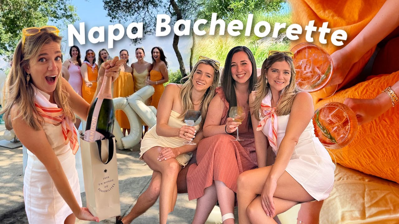 My BACHELORETTE PARTY in Napa! ...60 Days Til I Do!