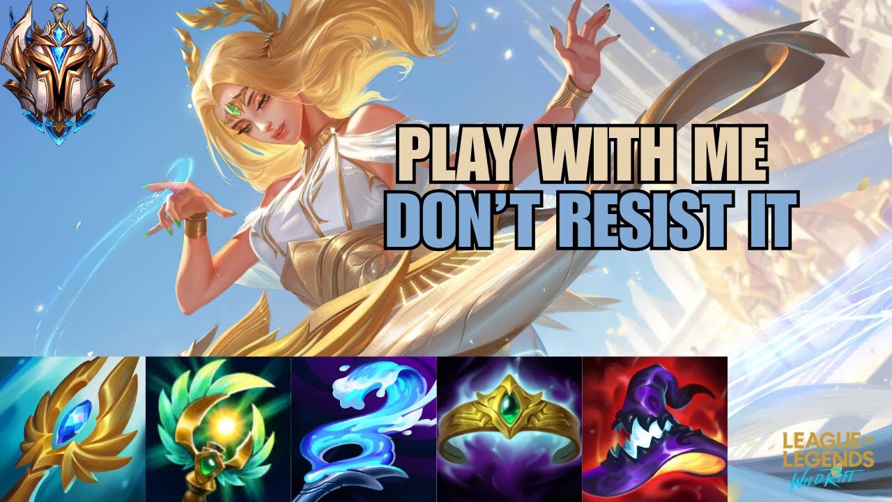 Wild Rift Sona Support Gameplay in Season 18 in GM elo by an ex-Challenger
