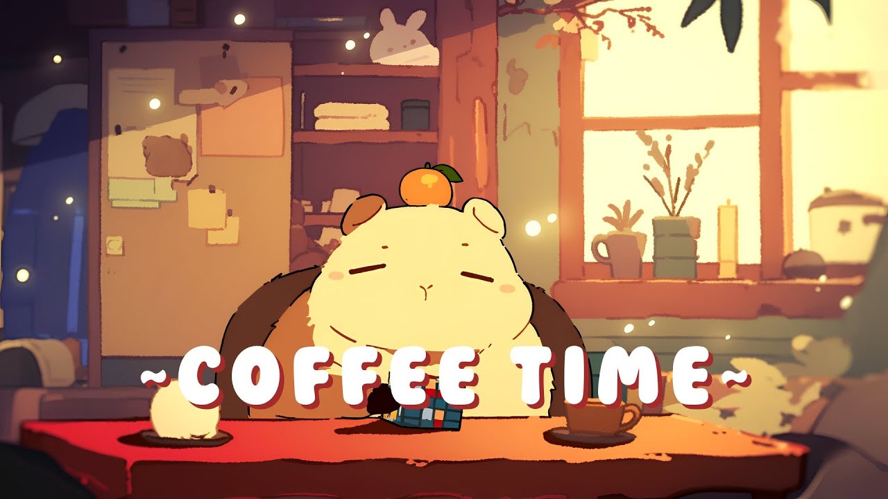 Capybara Lofi Zone - Cozy Japanese Lofi Mix ~ Peaceful Moments ~ 🦫 📝