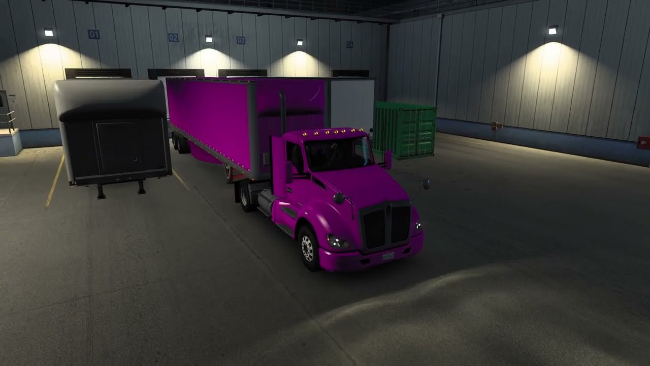 Kenworth T680(2014) | Moviendo 21 tonelada de comida para animales | American Truck Simulator | #186