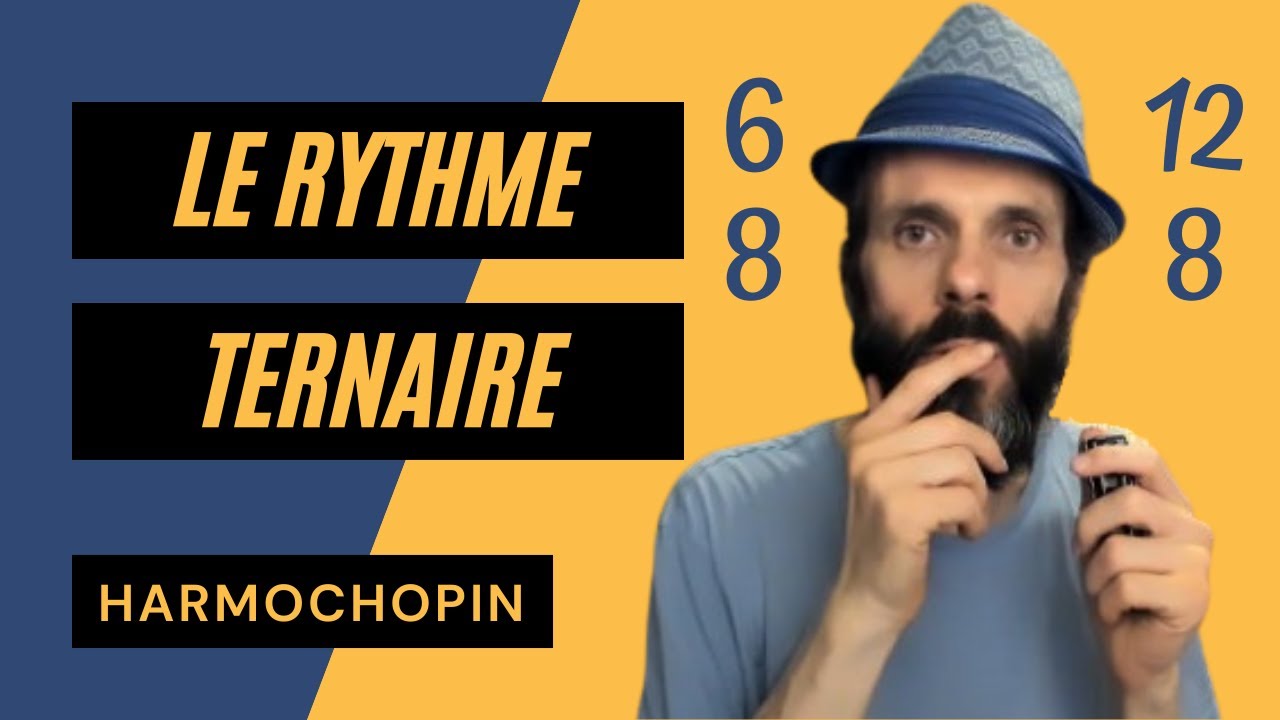 Le Rythme Ternaire en Musique - exemples à l'harmonica + 5 Exercices sur les Rythmes Ternaires