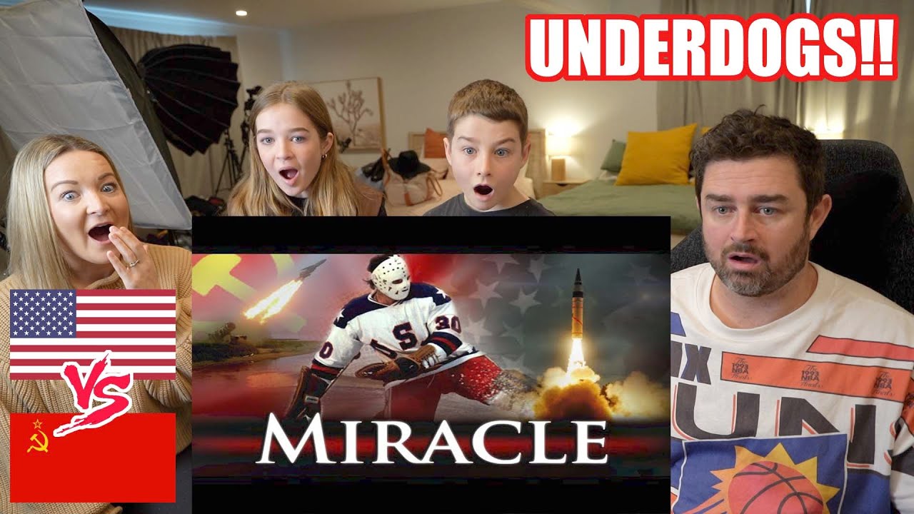 New Zealand Family Reacts to MIRACLE - The Greatest American Sports Moment of ALL TIME!