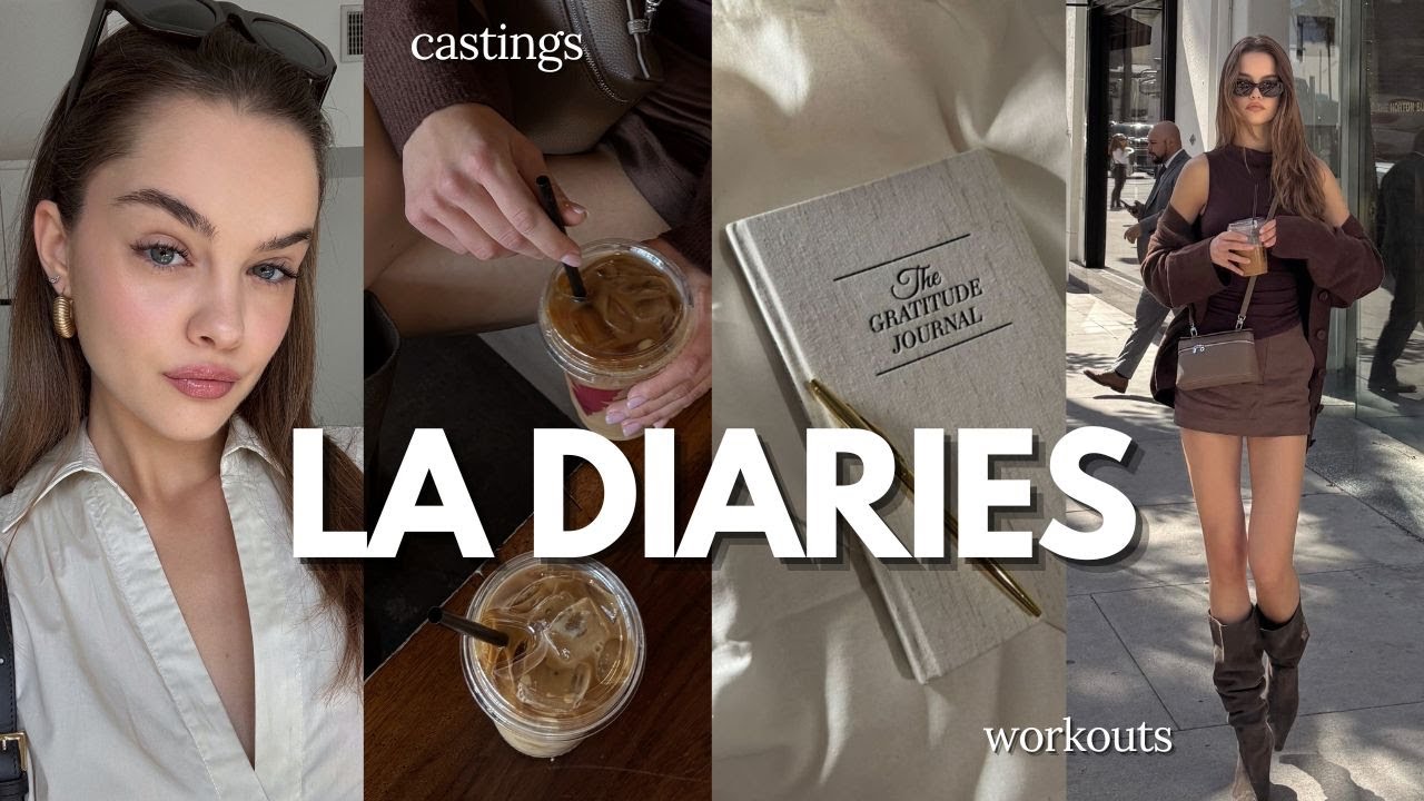 days in my life in LA ♡ workouts, what I eat, castings